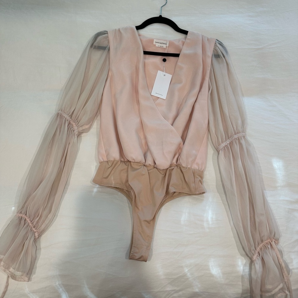 Lover and friends bodysuit light pink